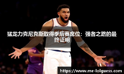 猛龙力克尼克斯取得季后赛席位：强者之路的最终证明